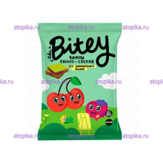 BITEY детские вафли ВИШНЯ_СВЕКЛА 35Г, срок до 13.11.2025 - интернет-магазин диетических продуктов, товаров для аллергиков и астматиков