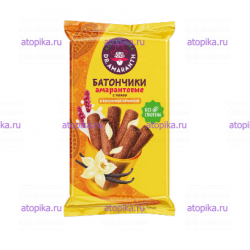 Батончики амарант-е с какао и ванильной начинкой, Dr.Amaranth, 72 г,срок до 23.04.2026 - интернет-магазин диетических продуктов, товаров для аллергиков и астматиков