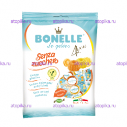 Мини мармелад Bonelle мандарин и лимон с экстрактом стевии - интернет-магазин диетических продуктов, товаров для аллергиков и астматиков