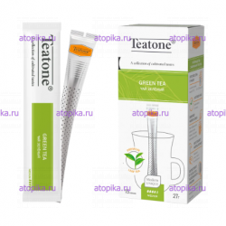 Чай зеленый Teatone, 27 г (15 стиков) - интернет-магазин диетических продуктов, товаров для аллергиков и астматиков