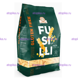 Макаронны Fusilli кукурузно-рисовые, ТМ Здоровей - интернет-магазин диетических продуктов, товаров для аллергиков и астматиков