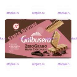Вафли шоколадные, Galbusera 180г - интернет-магазин диетических продуктов, товаров для аллергиков и астматиков