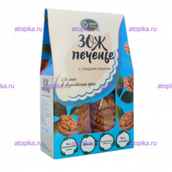 ЗОЖ печенье с грецким орехом, ТМ Грин Злак - интернет-магазин диетических продуктов, товаров для аллергиков и астматиков