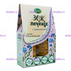 ЗОЖ печенье с семенами льна, ТМ Грин Злак - интернет-магазин диетических продуктов, товаров для аллергиков и астматиков