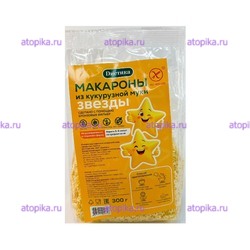 Макароны из кукурузной муки "Звёзды", ТМ Диетика - интернет-магазин диетических продуктов, товаров для аллергиков и астматиков