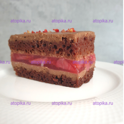 Торт «Клубника-шоколад» (2 шт. в уп.) «GrishAnya»  - интернет-магазин диетических продуктов, товаров для аллергиков и астматиков