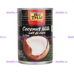 "Кокосовое молоко" 85% мякоть Real Thai 400мл - интернет-магазин диетических продуктов, товаров для аллергиков и астматиков