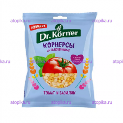 Цельнозерновые чипсы "Томат и базилик" (корнерсы) - интернет-магазин диетических продуктов, товаров для аллергиков и астматиков
