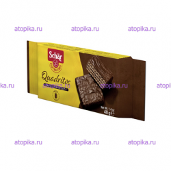 Вафельный батончик в шоколаде Quadritos  - интернет-магазин диетических продуктов, товаров для аллергиков и астматиков