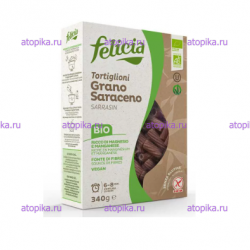 Паста из гречихи: мецци ригатони BIO Felicia - интернет-магазин диетических продуктов, товаров для аллергиков и астматиков