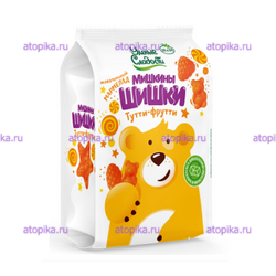 Мармелад «Умные сладости» жевательный «Мишкины шишки» со вкусом тутти-фрутти - интернет-магазин диетических продуктов, товаров для аллергиков и астматиков