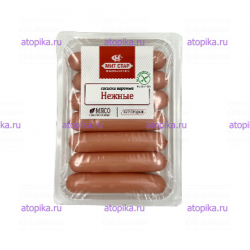 Сосиски вареные «Нежные» 390г Мит Стар ,срок до 12.03.2026 - интернет-магазин диетических продуктов, товаров для аллергиков и астматиков