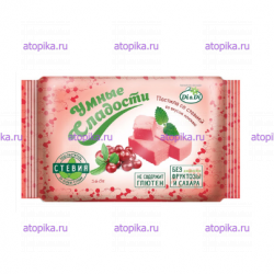 Пастилас кусочками клюквы, «Умные сладости», 160г - интернет-магазин диетических продуктов, товаров для аллергиков и астматиков