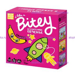 Печенье БАНАН без глютена Bite 125 г  - интернет-магазин диетических продуктов, товаров для аллергиков и астматиков