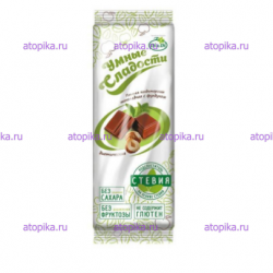 Плитка кондитерская «Умные сладости» с фундуком - интернет-магазин диетических продуктов, товаров для аллергиков и астматиков