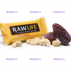 Батончик RAW. Life "Кешью" - интернет-магазин диетических продуктов, товаров для аллергиков и астматиков