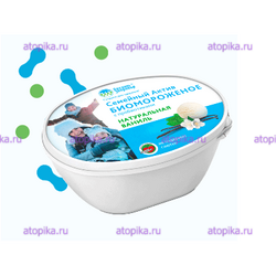 Мороженое "Семейный актив" Ванильное, ТМ Десант Здоровья  - интернет-магазин диетических продуктов, товаров для аллергиков и астматиков