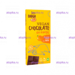 Шоколад с апельсином Super Fudgio 80г,  - интернет-магазин диетических продуктов, товаров для аллергиков и астматиков