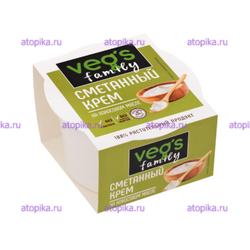 Крем со вкусом сметаны кокосовый "VEG`S Family", 170г - интернет-магазин диетических продуктов, товаров для аллергиков и астматиков