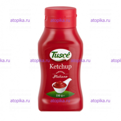 Кетчуп классический, Tusce, 340г - интернет-магазин диетических продуктов, товаров для аллергиков и астматиков