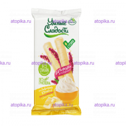 Батончики со слив.начинкой в белой глазури "Умные сладости", 20г - интернет-магазин диетических продуктов, товаров для аллергиков и астматиков