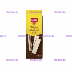 Вафли с кремом из какао "Wafers Al Cacao" АКЦИЯ - интернет-магазин диетических продуктов, товаров для аллергиков и астматиков