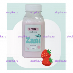 Напиток кокосовый (питьевой йогурт), клубника ТМ Zani - интернет-магазин диетических продуктов, товаров для аллергиков и астматиков