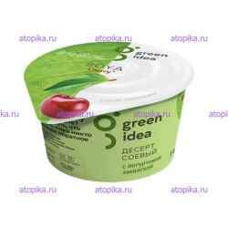 Соевый йогурт с вишней Green idea  - интернет-магазин диетических продуктов, товаров для аллергиков и астматиков