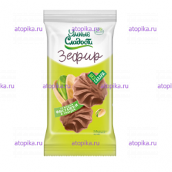 Зефир со вкусом фисташки в глазури, «Умные сладости», 60г - интернет-магазин диетических продуктов, товаров для аллергиков и астматиков