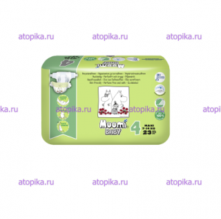 ЭКО - подгузники детские Muumi Baby макси 7-14 кг 23 шт - интернет-магазин диетических продуктов, товаров для аллергиков и астматиков