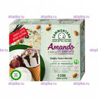 "Итальянское мороженое Амандо Кони", Sammontana - интернет-магазин диетических продуктов, товаров для аллергиков и астматиков