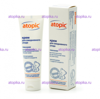 Atopic Крем для ежедневного ухода 100мл - интернет-магазин диетических продуктов, товаров для аллергиков и астматиков