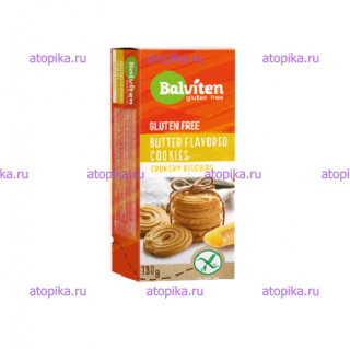 Печенье со вкусом масла BUTTER FLAVORED COOKIES (БГ) Balviten - интернет-магазин диетических продуктов, товаров для аллергиков и астматиков