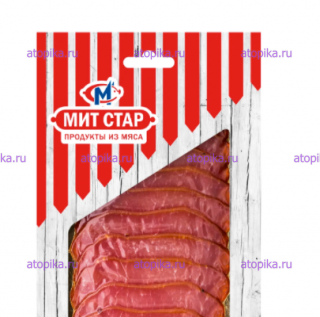 Балык с/к свиной, серв.нарезка (0.120 кг) Мит Стар - интернет-магазин диетических продуктов, товаров для аллергиков и астматиков