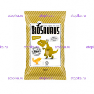 Органические кукурузные снеки со вкусом сыра BioSaurus - интернет-магазин диетических продуктов, товаров для аллергиков и астматиков