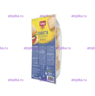 Хлеб итальянский Ciabatta Dr.Schar. - интернет-магазин диетических продуктов, товаров для аллергиков и астматиков