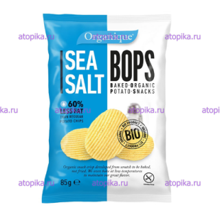Органик - органические картофельные снеки БОПС с морской солью - интернет-магазин диетических продуктов, товаров для аллергиков и астматиков