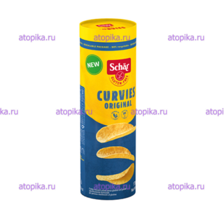 Чипсы CURVIES Original, ТМ Dr.Schar,срок до 03.09.2025 - интернет-магазин диетических продуктов, товаров для аллергиков и астматиков