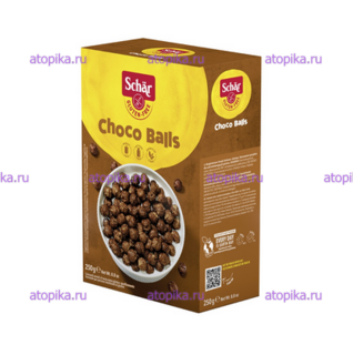 Шарики хрустящие шоколадные Choco Balls Dr.Schar,срок до 09.10.2025 - интернет-магазин диетических продуктов, товаров для аллергиков и астматиков