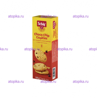 Печенье с кусочками шоколада Choco chip Cookie Dr. Schar - интернет-магазин диетических продуктов, товаров для аллергиков и астматиков