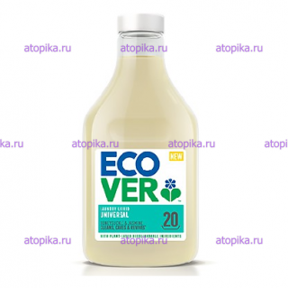 Жидкое средство для стирки Ecover универсальное суперконцентрат, 1л НОВИНКА - интернет-магазин диетических продуктов, товаров для аллергиков и астматиков