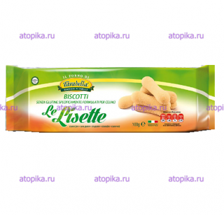 Печенье "Дамские пальчики" ТМ Farabella - интернет-магазин диетических продуктов, товаров для аллергиков и астматиков