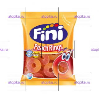 Мармелад "Персиковые кольца", ТМ Fini - интернет-магазин диетических продуктов, товаров для аллергиков и астматиков