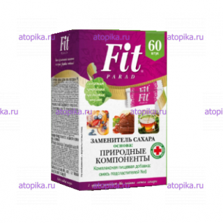 Заменитель сахара №6 Fit Parad (саше 60 шт) - интернет-магазин диетических продуктов, товаров для аллергиков и астматиков