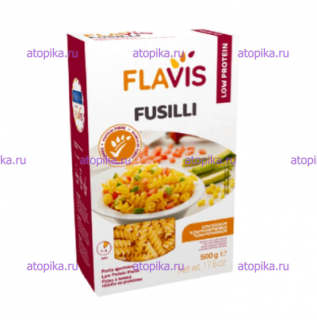Макаронные изделия Fusilli FLAVIS (Dr.Schar) с низк.сод.белка 500г - интернет-магазин диетических продуктов, товаров для аллергиков и астматиков