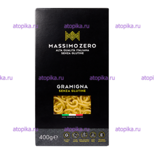 Паста Граминья из кукурузы и риса, ТМ Massimo Zero, 400г - интернет-магазин диетических продуктов, товаров для аллергиков и астматиков