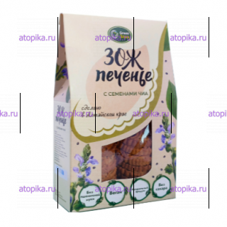 ЗОЖ печенье с семенами чиа, ТМ Грин Злак - интернет-магазин диетических продуктов, товаров для аллергиков и астматиков