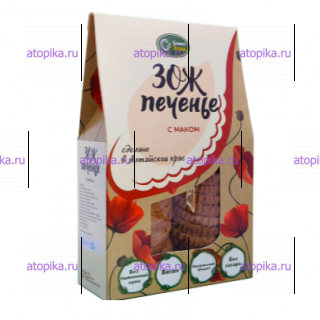 ЗОЖ печенье с маком, ТМ Грин Злак - интернет-магазин диетических продуктов, товаров для аллергиков и астматиков