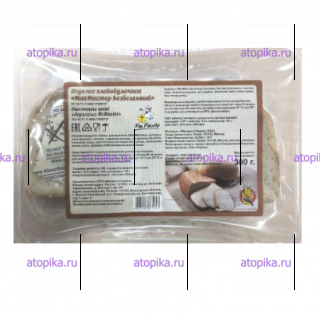 Хлеб белый "МакМастер Безбелковый" 300г, срок до 13.03.26 - интернет-магазин диетических продуктов, товаров для аллергиков и астматиков