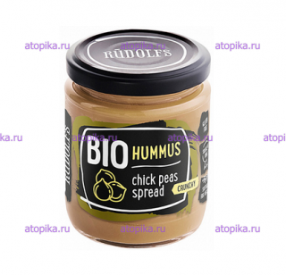 Закуска из нута "Hummus" оrganic Rudolfs 230г - интернет-магазин диетических продуктов, товаров для аллергиков и астматиков